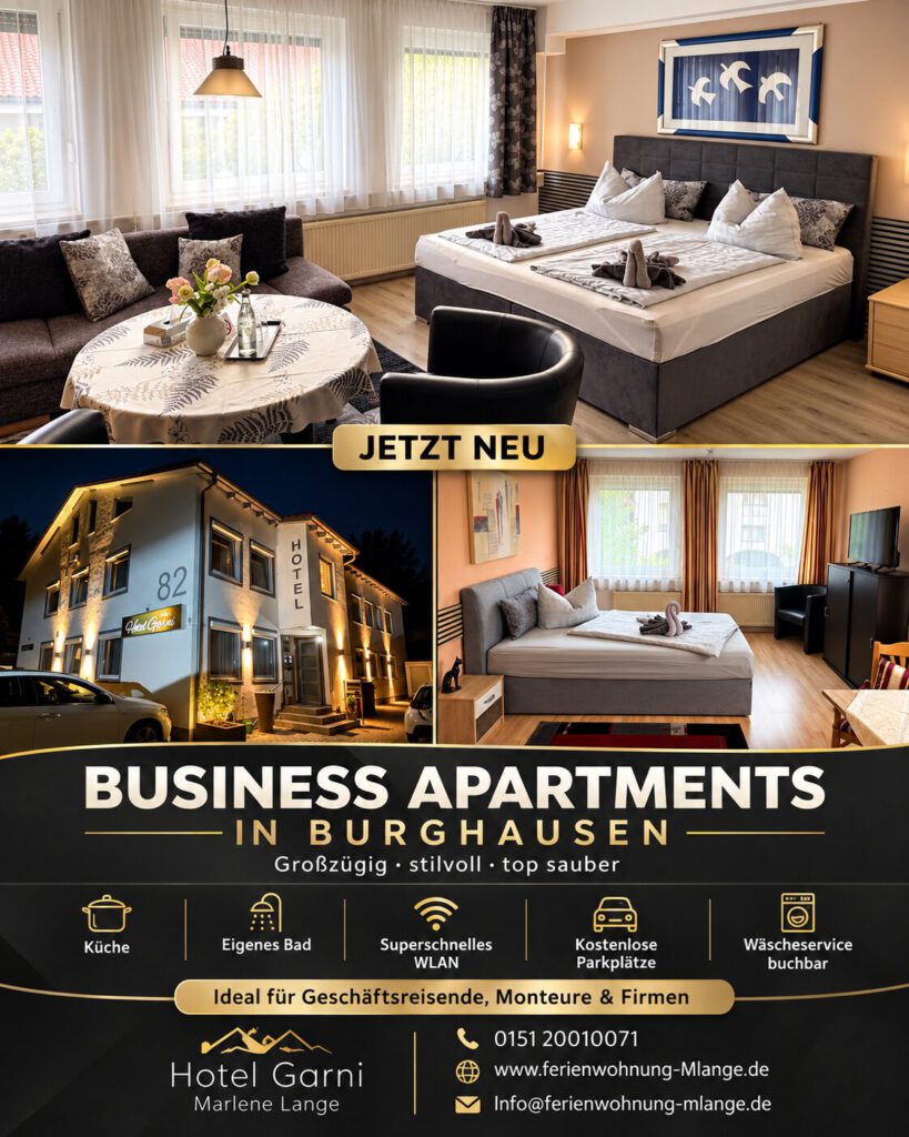 Business Apartments in Burghausen – Hotel Garni Marlene Lange